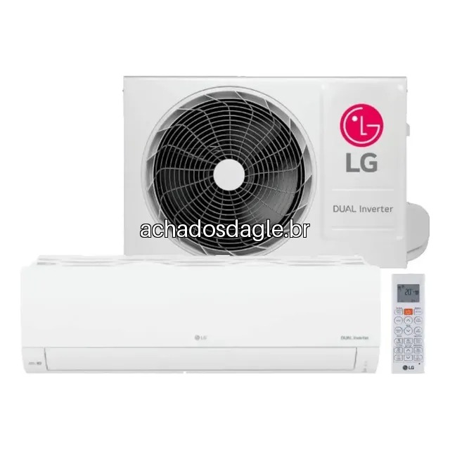 Ar Condicionado Dual Inverter LG Compact Ai 9000 Btus Frio Branco 220v