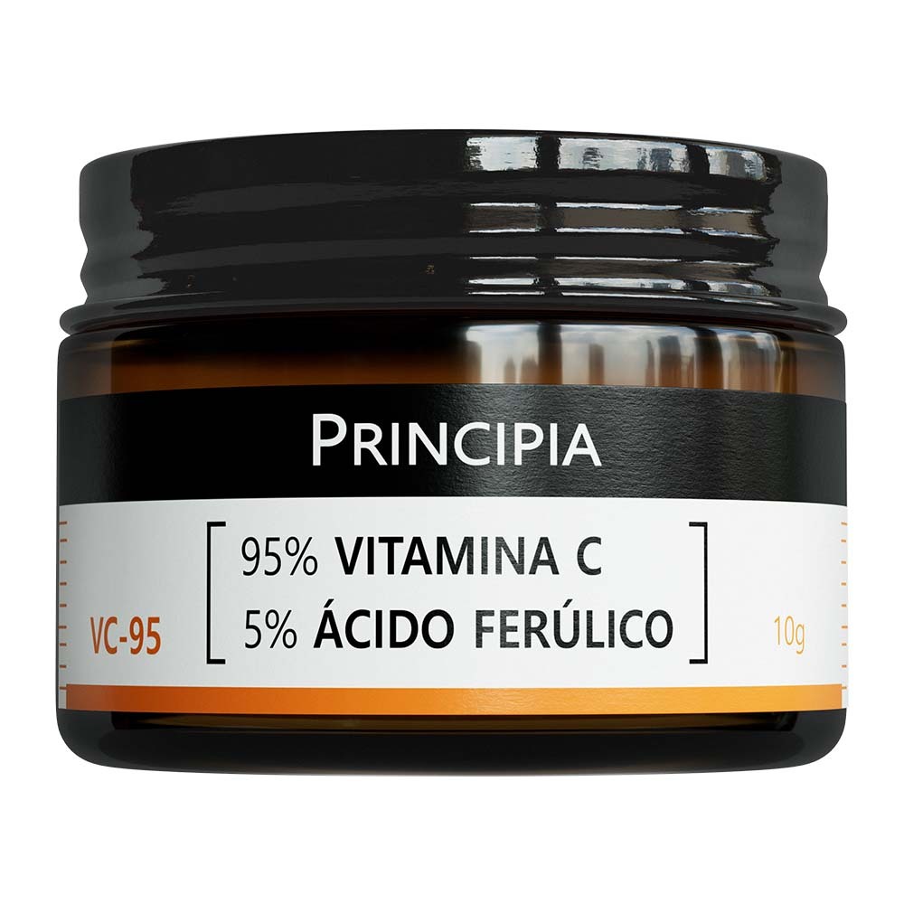Principia Vitamina C 95% + Ácido Ferúlico em pó