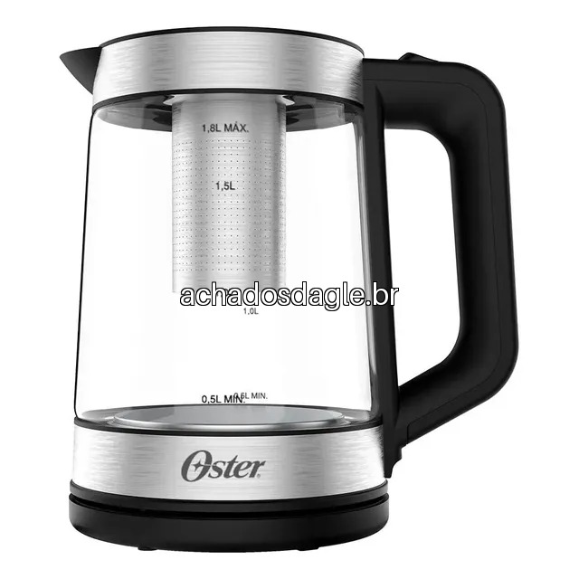 Chaleira Eletrica Oster Tea Com Infusor De Cha 1,8l 127v