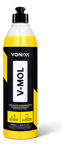 Shampoo Lava Autos Desengraxante 500ml Vonixx