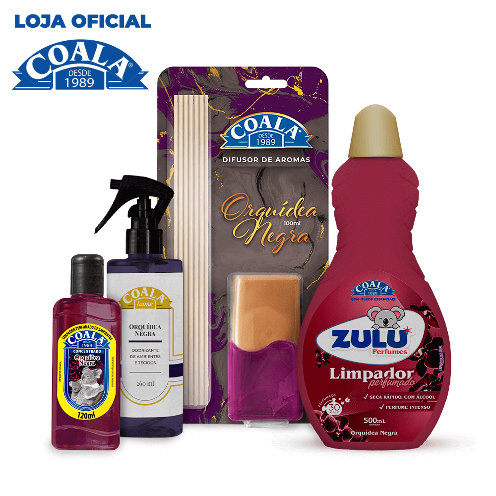 Kit Coala - Os Favoritos Orquídea Negra | Shopee Brasil