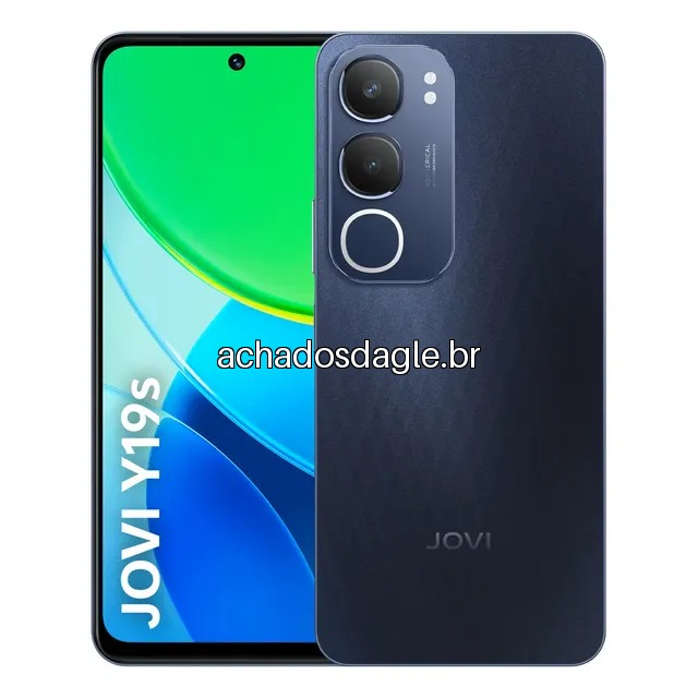 Smartphone Jovi Y19s 256GB 4GB RAM 50MP Preto Safira