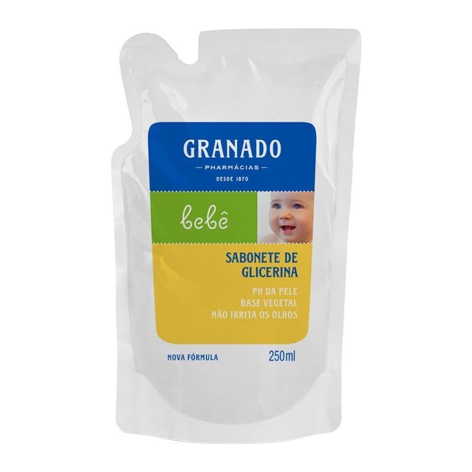 Sabonete Líquido Bebê Granado Refil Tradicional 250ml