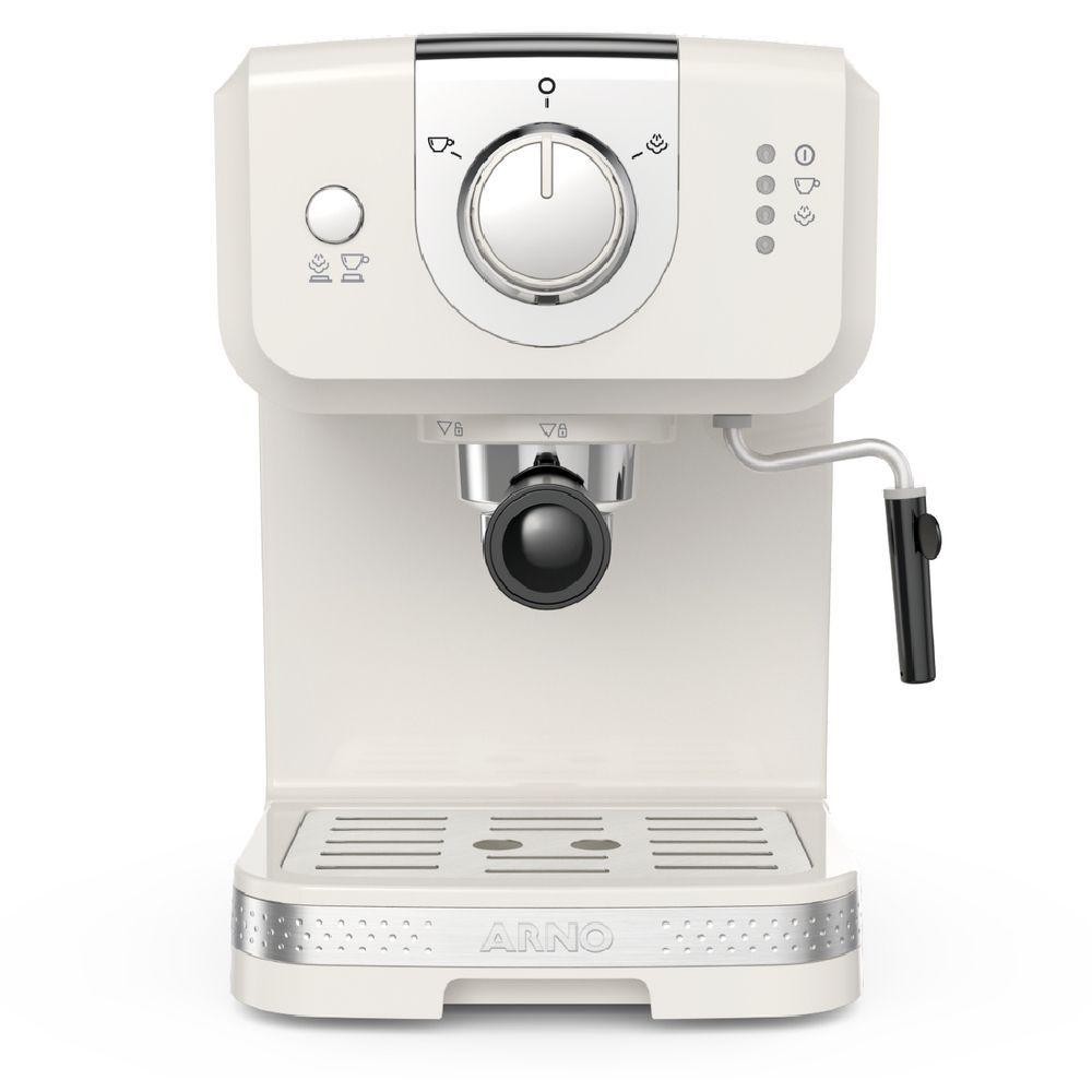 Cafeteira Arno Espresso Steam e Pump Opio Soleil Marfim 1170W 127V