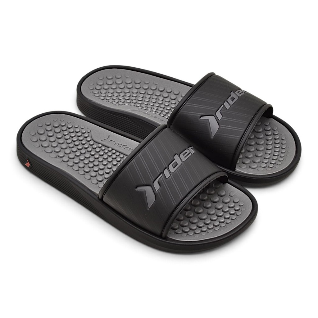 Chinelo Masculino Rider Pump Slide Massageador Confortável Ortopédico