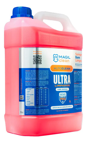 Ultra Limpador Magilclean 5L Limpeza Pesada