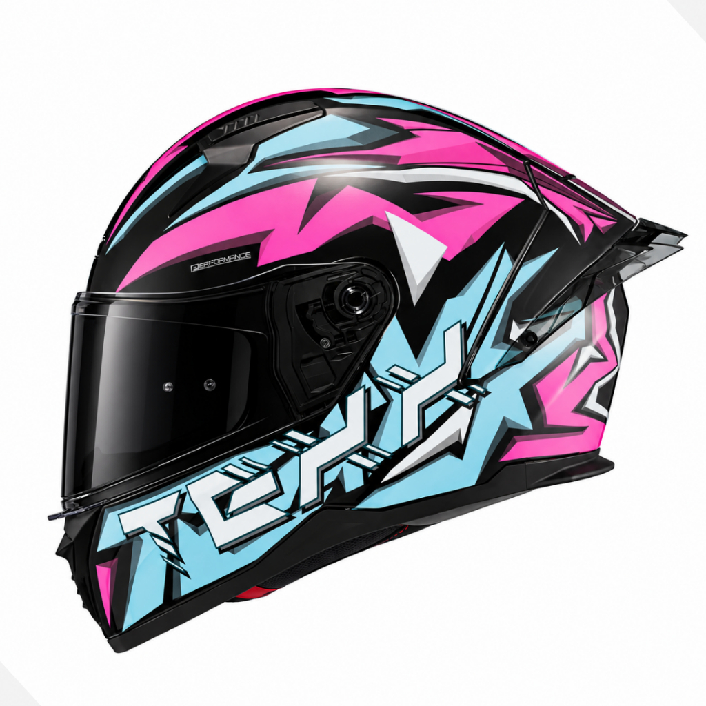 Capacete Moto Fechado Texx Raptor Genesis com Viseira Fumê