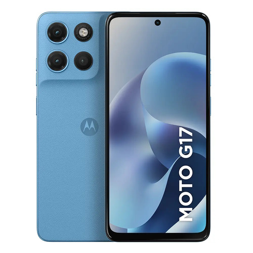 Smartphone Motorola Moto G17 128GB 4GB RAM Azul