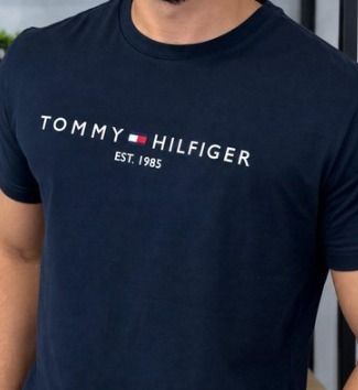 Camiseta Tommy Hilfiger 1985 Azul Marinho