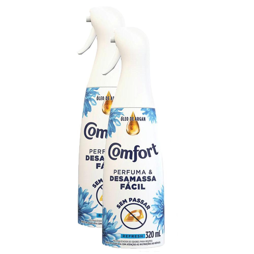 Kit 2 Revitalizador Instantâneo Comfort 320ml
