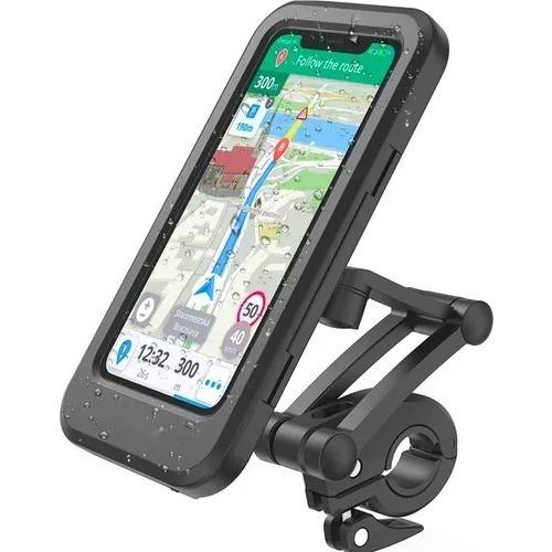 Suporte Porta Celular Moto Bike Á Prova Dágua 360° Articulado 6.5 POLEGADAS | Shopee Brasil