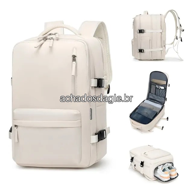 Mochila de Viagem Expansível para Notebook