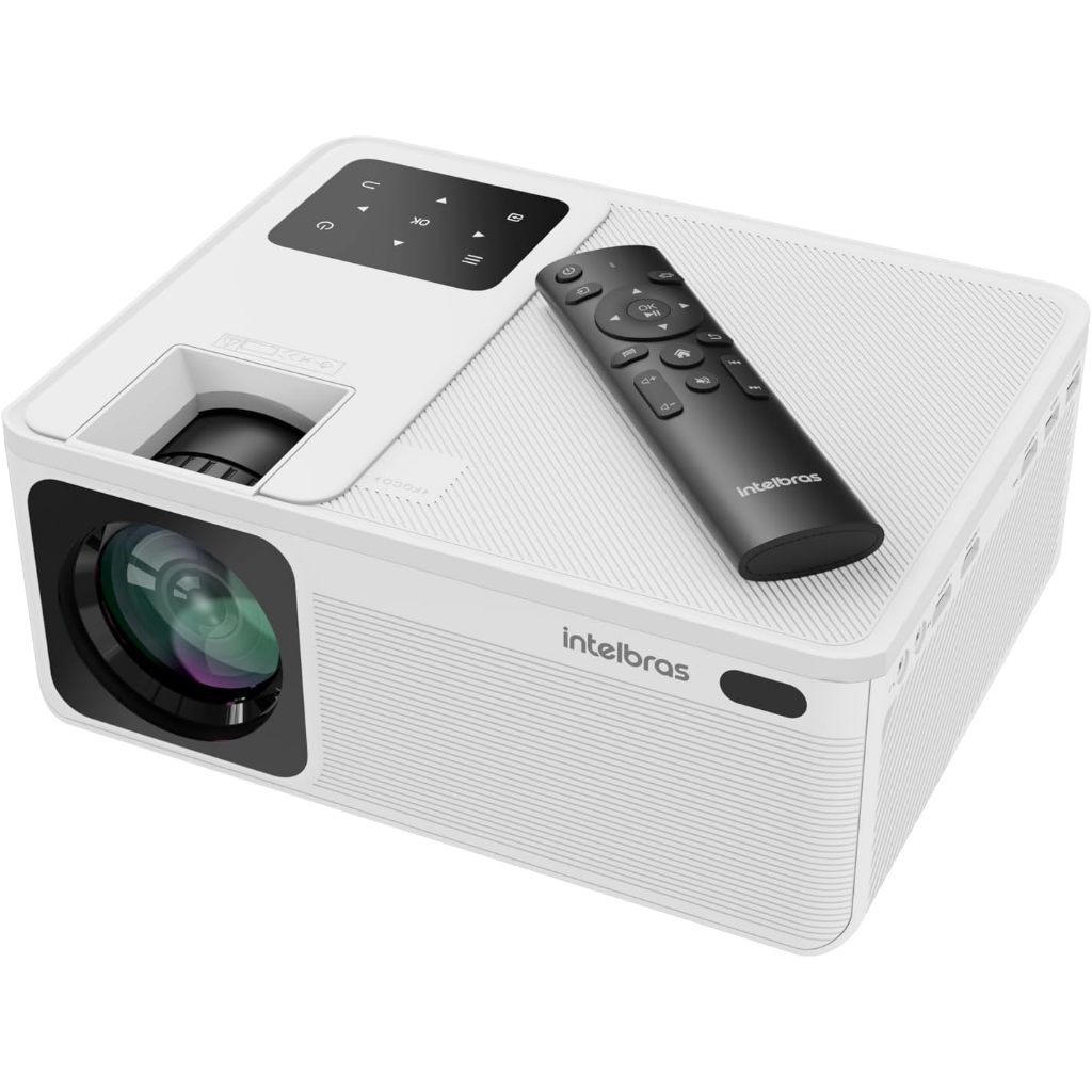 Projetor Full HD Intelbras PFL5211 5200 Lumens Branco