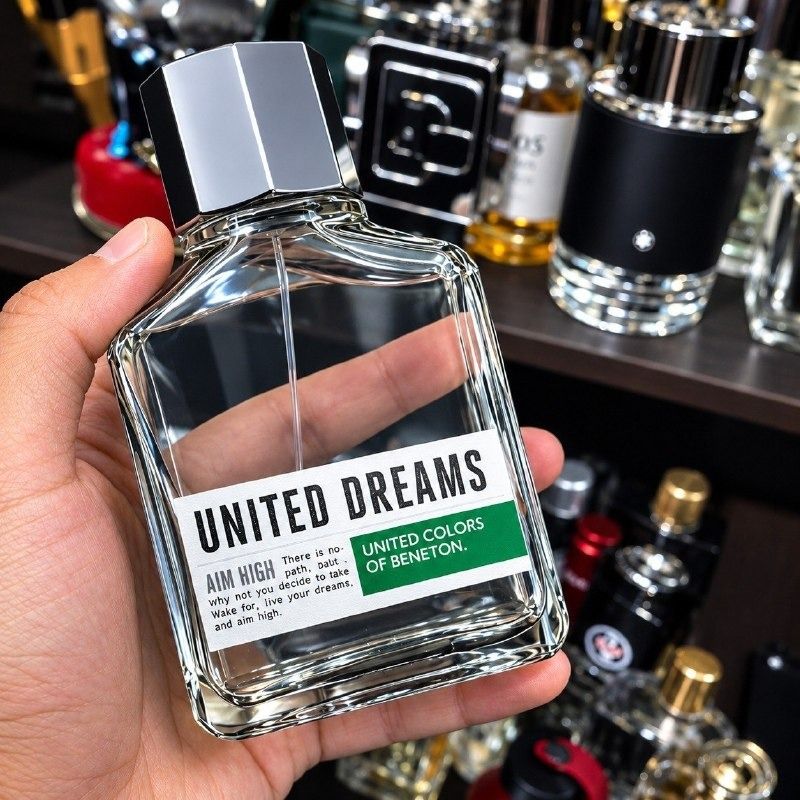 Perfume benetton united dreams aim high eau de toilette 200 ml masculino