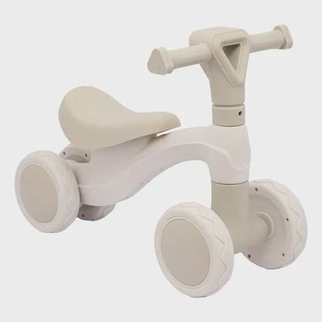 Triciclo Andador Equilíbrio Sem Pedal 4 Roda Bg Zippy Toys Branco