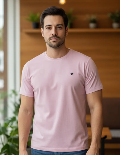 Camiseta Voker Slim Algodão