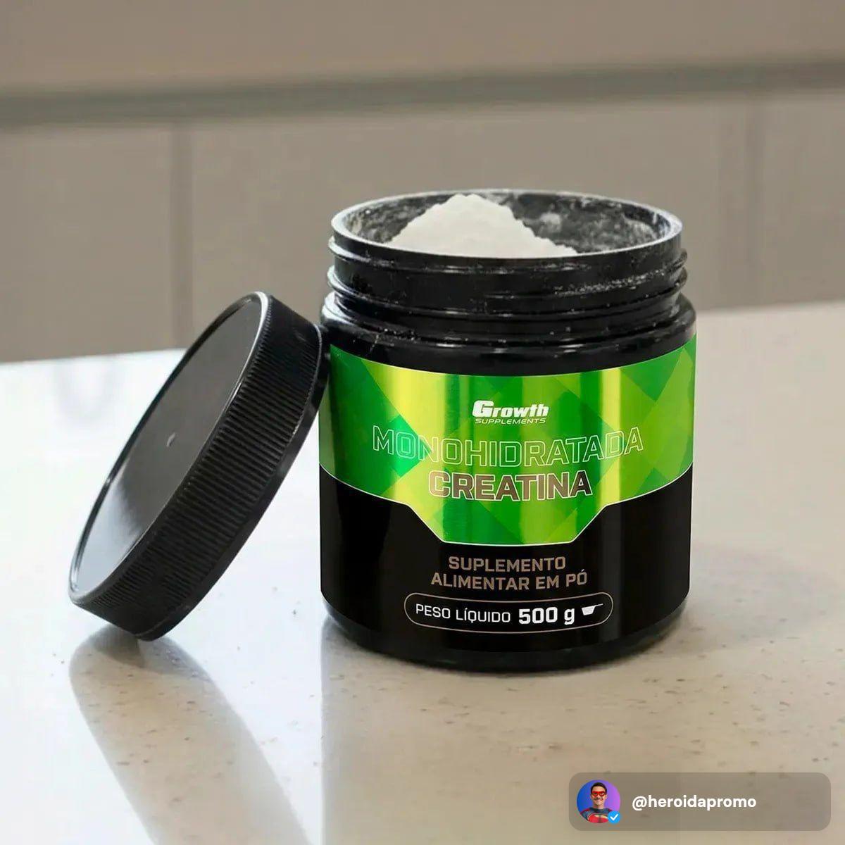 Creatina Growth Supplements Monohidratada 500g