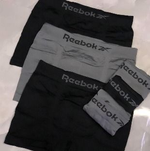 Kit 3 Cuecas Reebok Original Microfibra Sem Costura