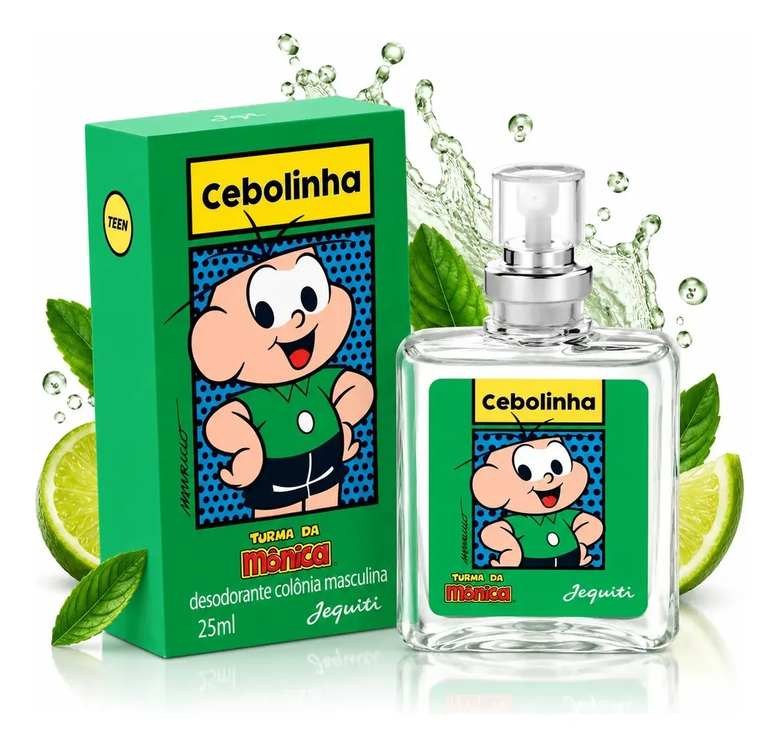 Colônia Turma Da Mônica Cebolinha Jequiti 25mL