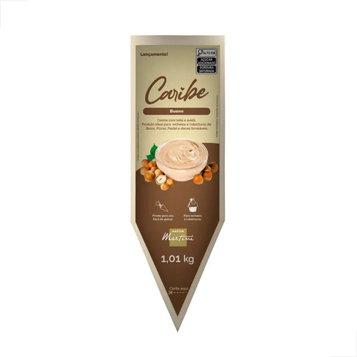 Creme Recheio Caribe Bueno Master Martini 1,01kg