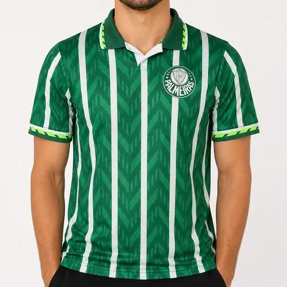 Camisa Polo Palmeiras Retrô 1996 Licenciada Betel