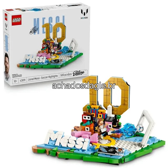 Lego Editions Destaques do Futebol Lionel Messi