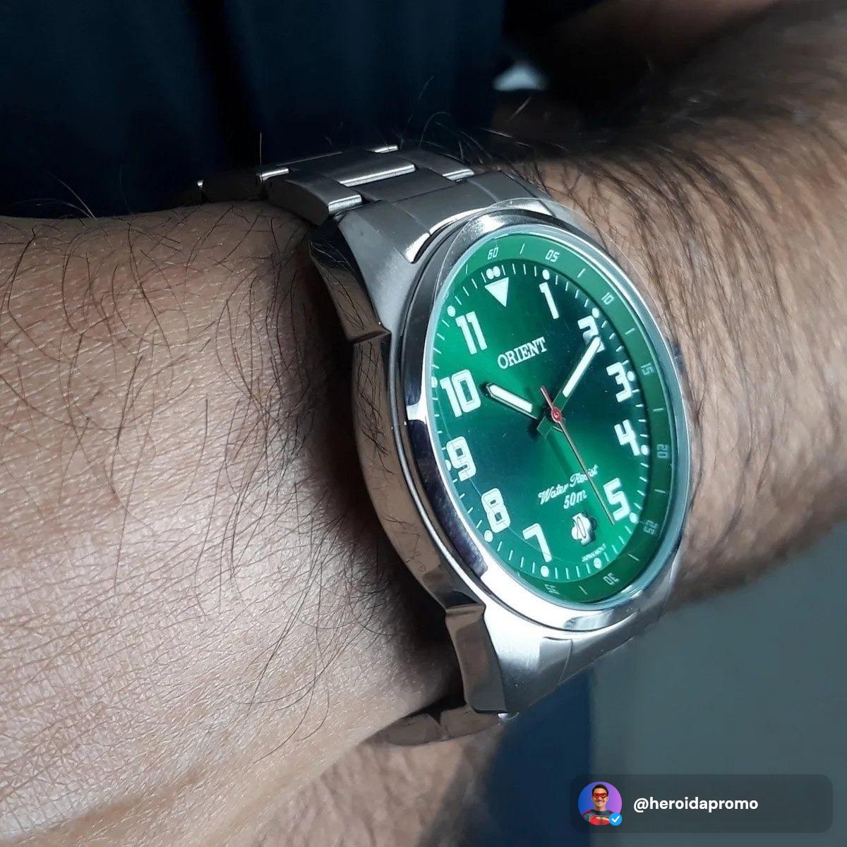 Relogio de Pulso Orient Analogico MGSS1199/P2KX