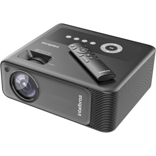 Projetor Full HD Intelbras 7400 Lumens PFL6520 Preto