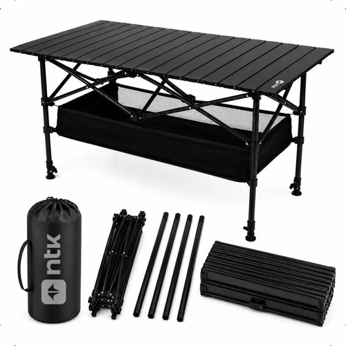 Mesa de Camping NTK Frade Dobrável e Portátil