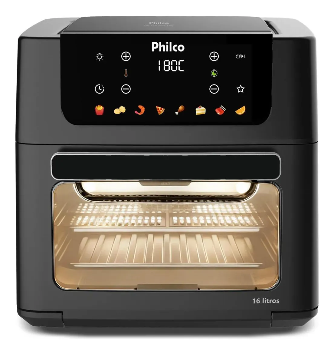 Air Fryer Oven Philco 16L Digital com Visor