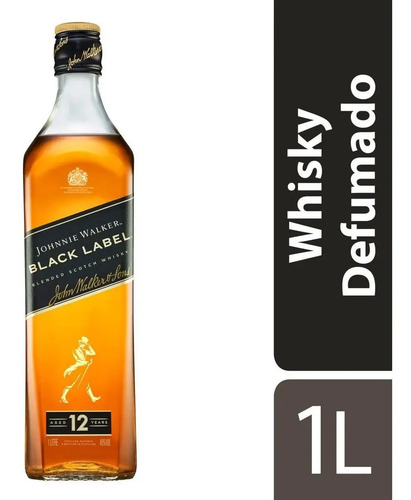 Whisky Johnnie Walker Black Label 1L