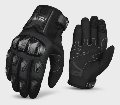 Luva para Motociclista X11 Blackout Proteção contra Frio