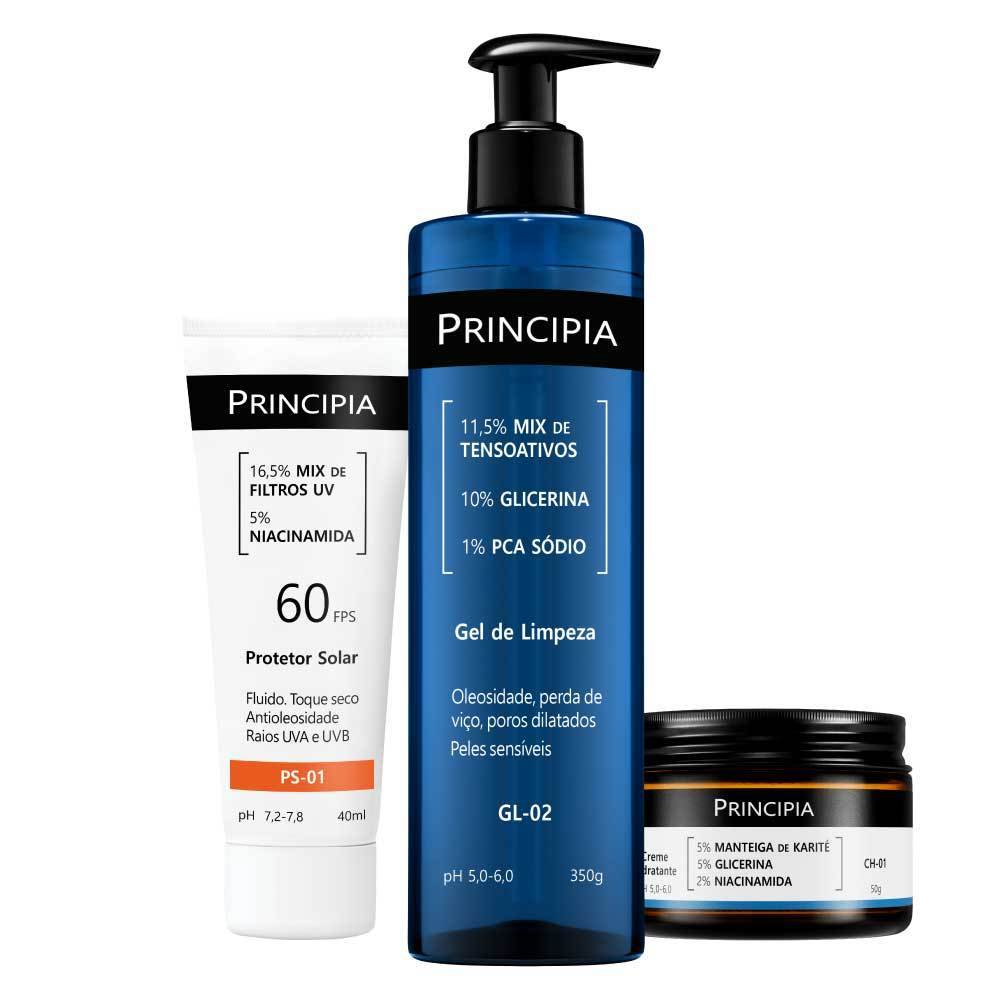 Principia Kit Completo Peles Sensíveis GL-02 e CH-01 e PS-01 FPS 60
