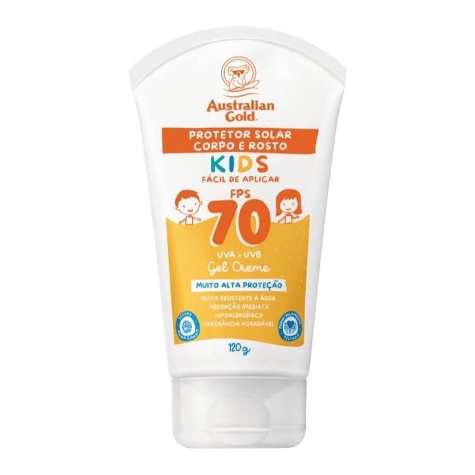 Protetor Solar Australian Gold Kids FPS70 120g
