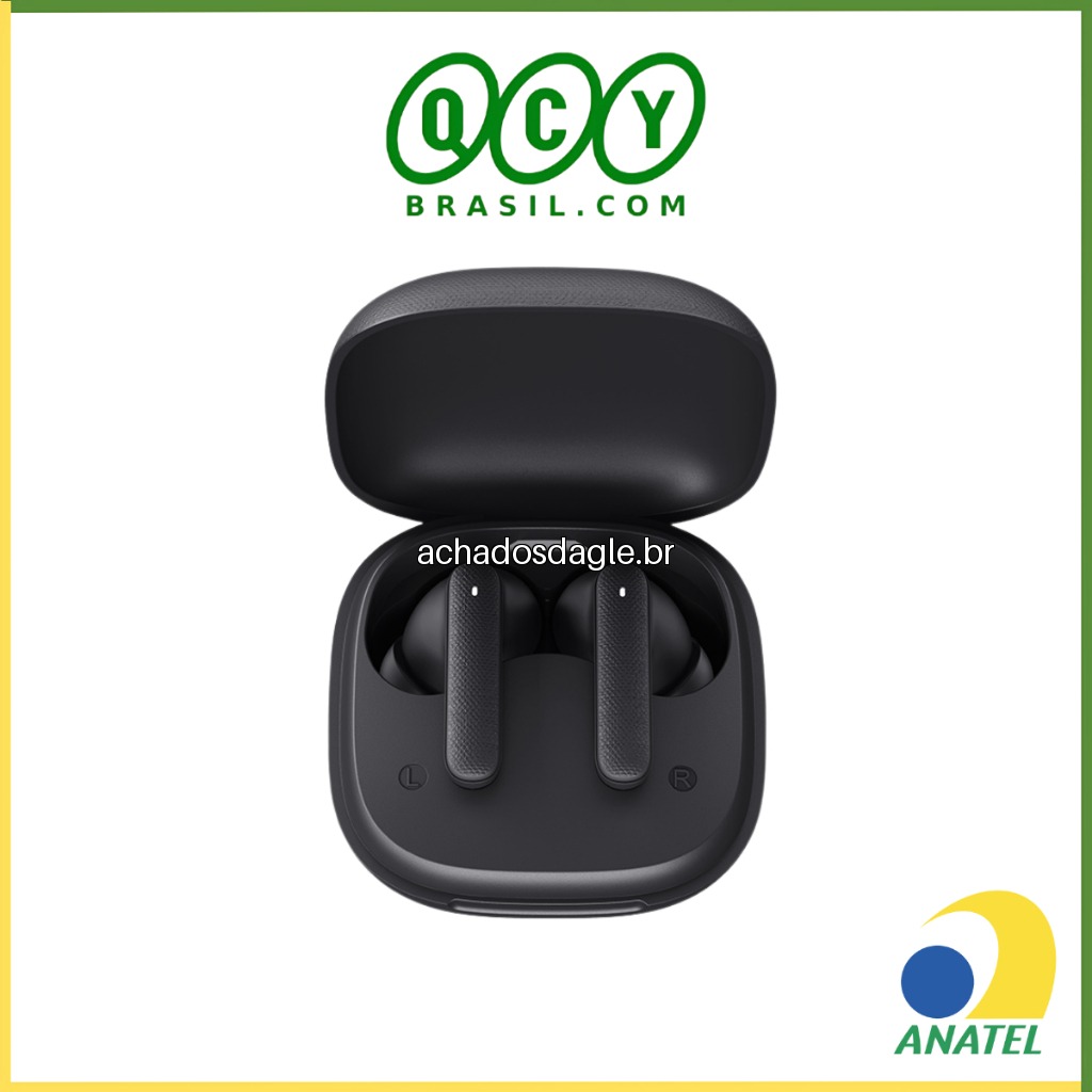 Fone de Ouvido QCY Buds T43 Bluetooth 5.3 IPX4