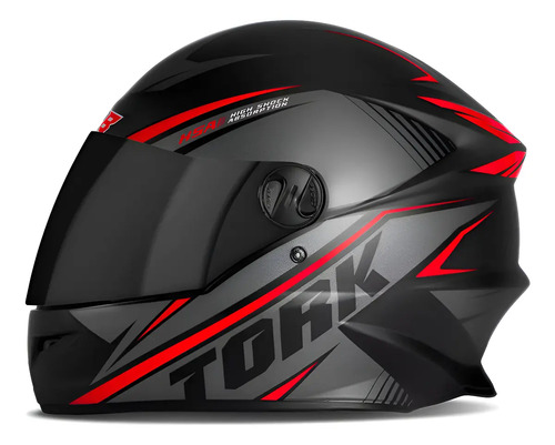 Capacete Moto Pro Tork Fechado Viseira Fumê Street