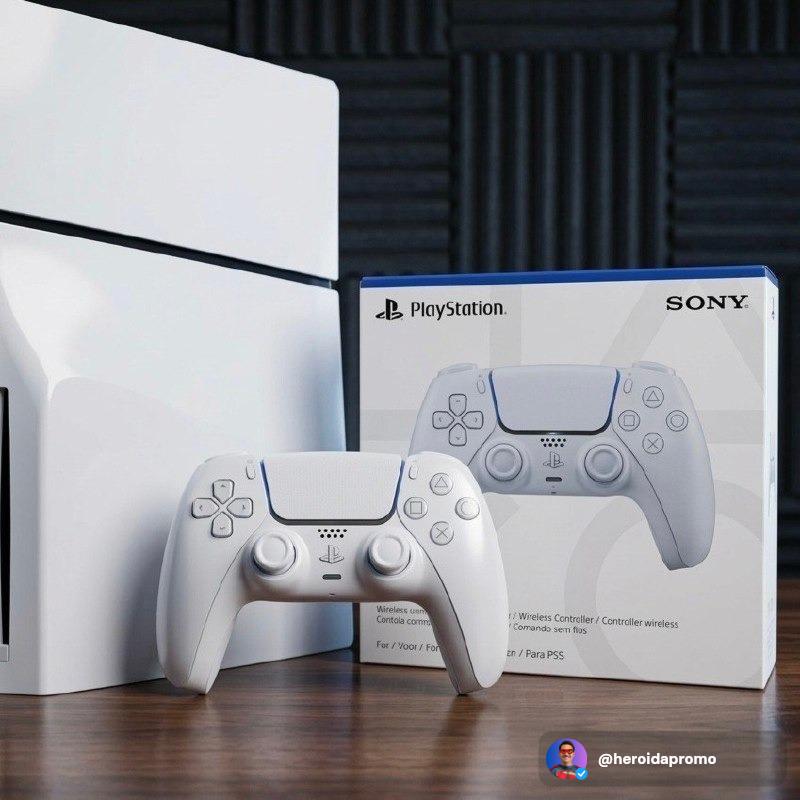 Controle sem fio DualSense Chroma Pearl para PlayStation 5