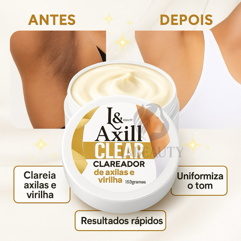 Creme Clareador para Axilas com Dolomita 150g L&Beauty