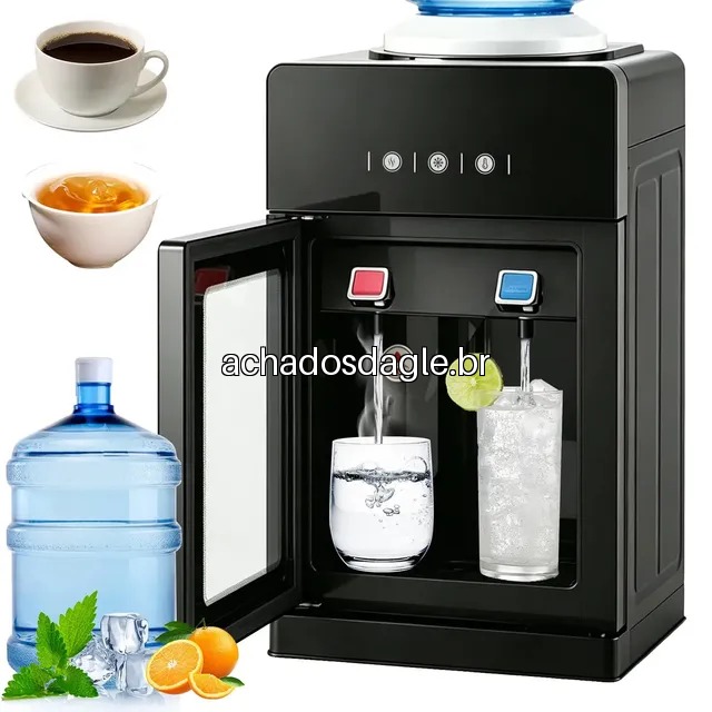 Bebedouro de Mesa SolViva para Água Quente e Gelada 20L