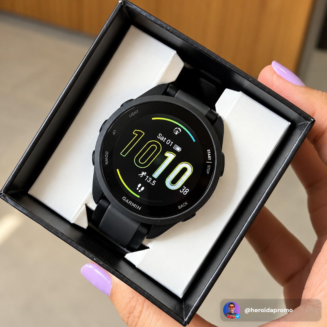 Garmin forerunner 165 gps 010 02863 20 43 mm