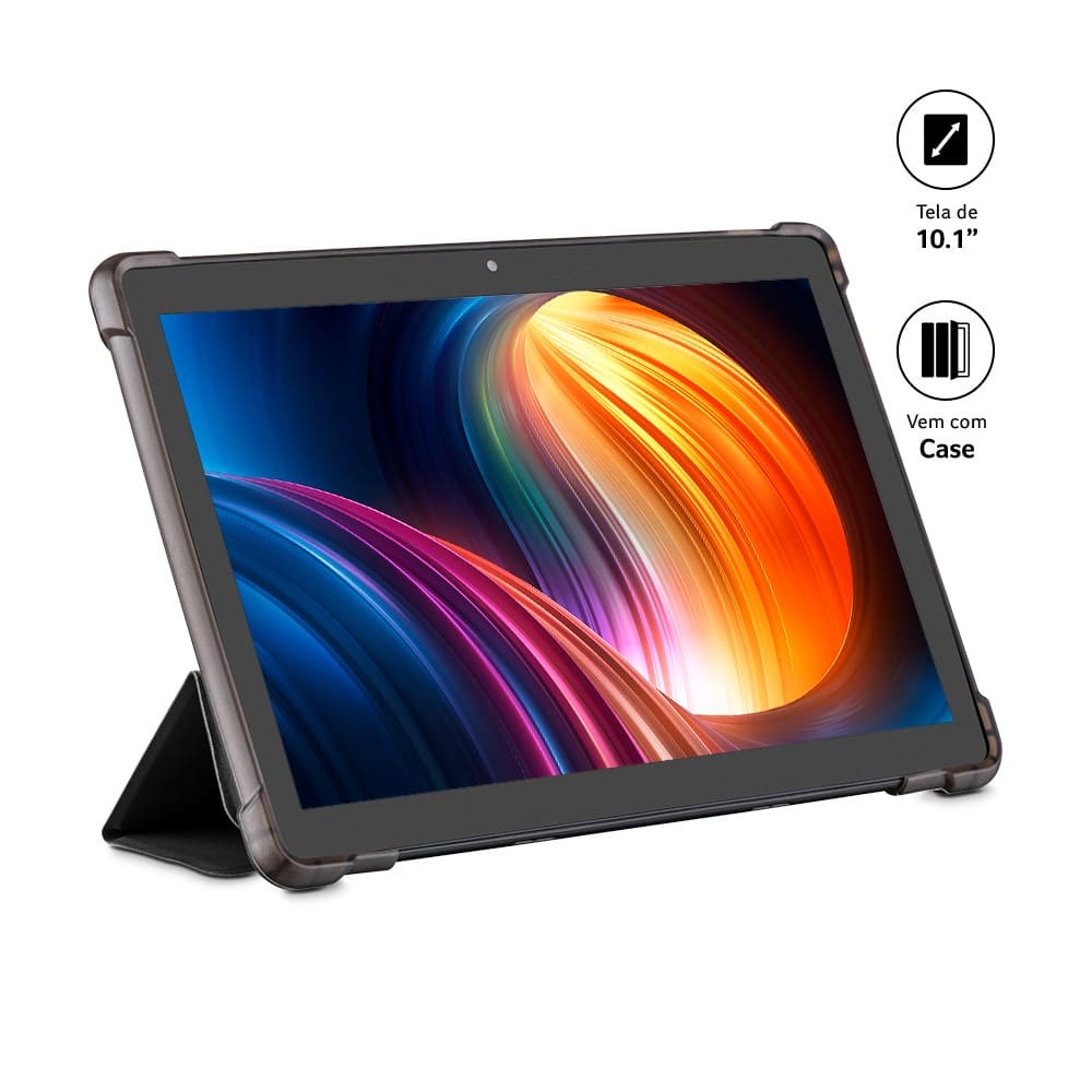 Tablet U10 4G 64GB 10.1 Pol 3GB RAM Prata