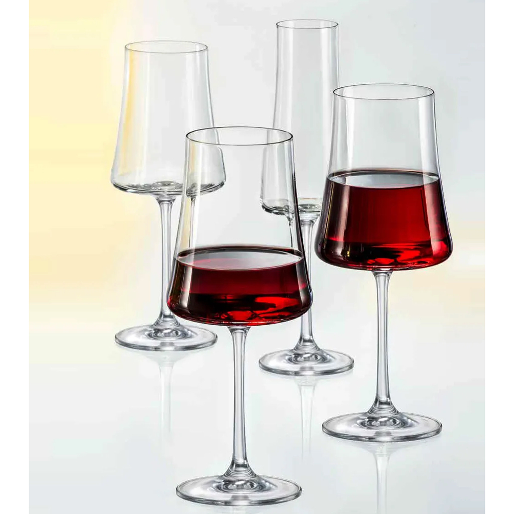 Jogo de Taças de Água Cristal Xtra 6 Peças 460ml Bohemia