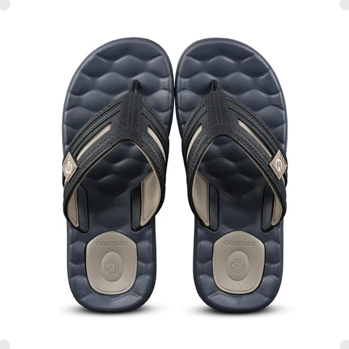 Chinelo Masculino Cartago Tira Grossa Anatomico