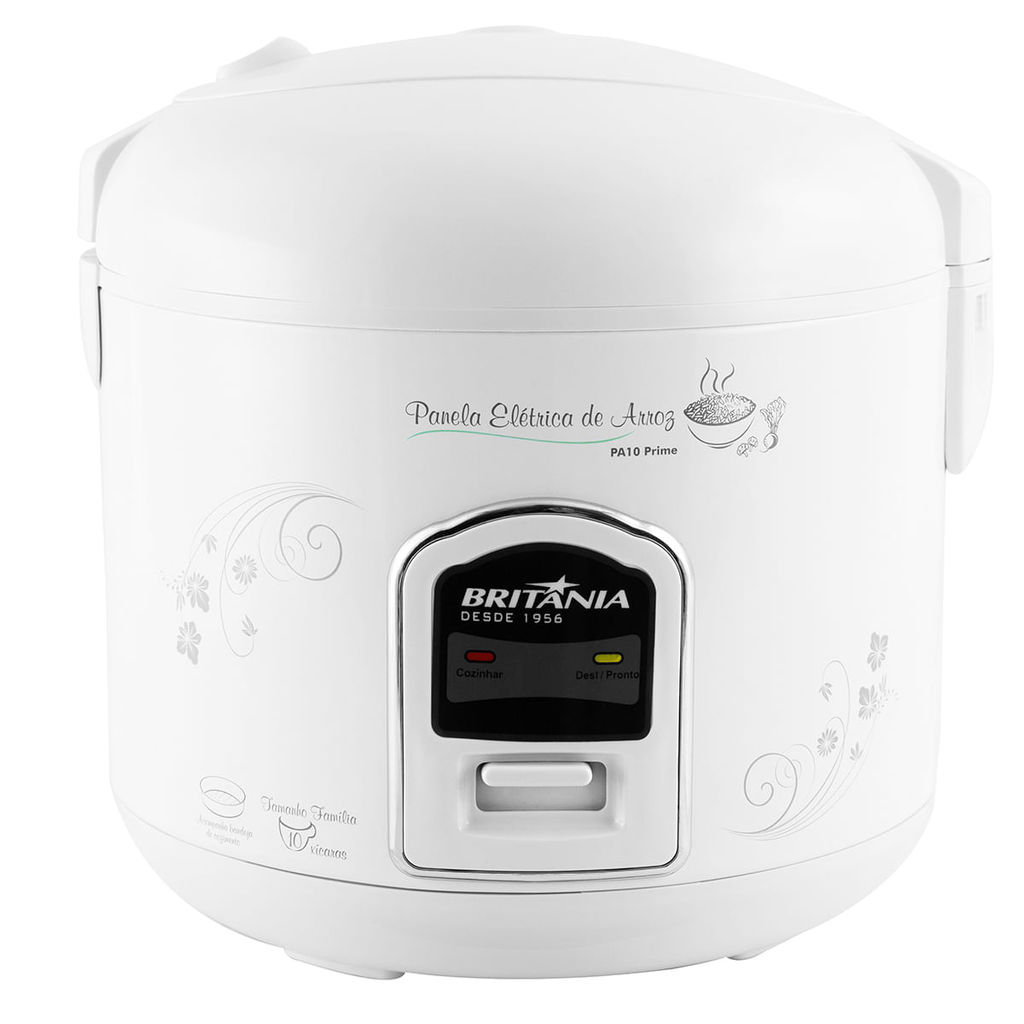 Panela de Arroz Eletrica Britania 10 Xicaras 4L PA10 Prime
