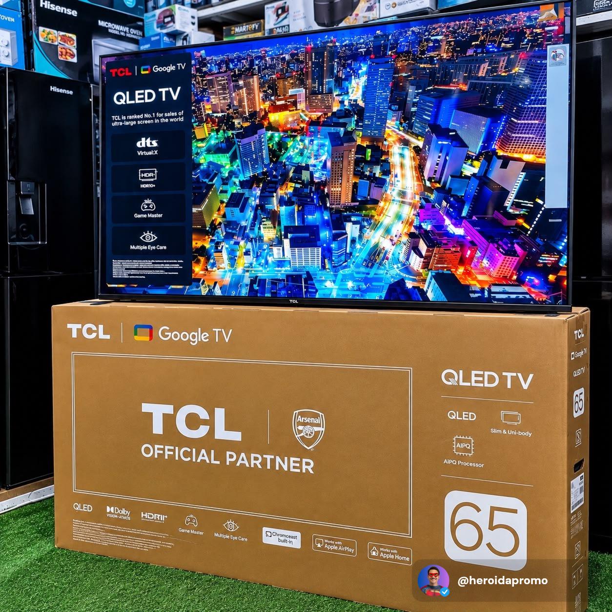 Smart TV TCL 65 Polegadas QLED 4K T6C