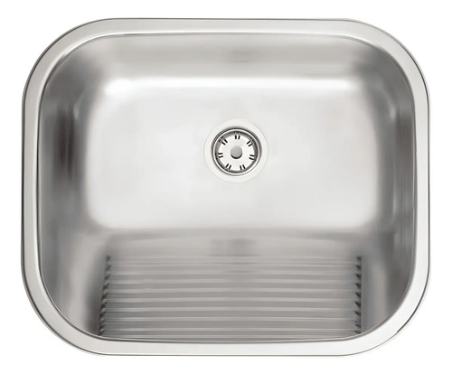 Tanque de Encaixe Tramontina Hera 34L em Aço Inox 50x40cm