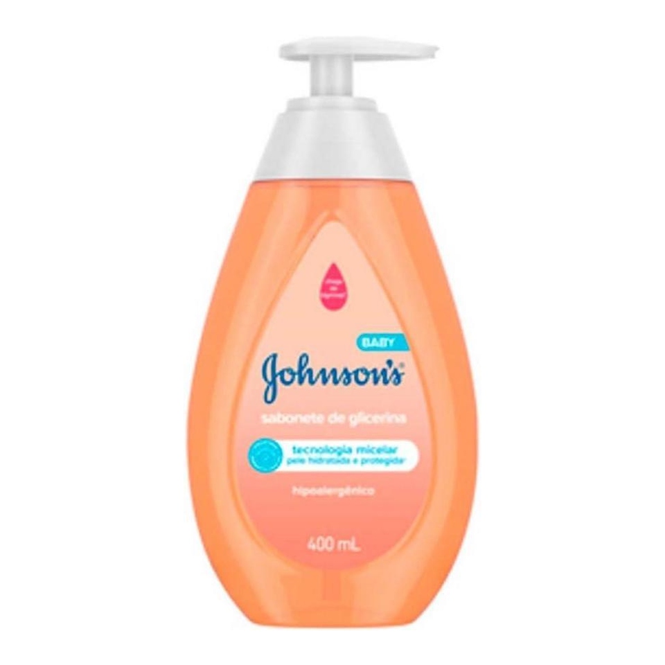 Sabonete Líquido de Glicerina Infantil Johnson's Baby 400ml