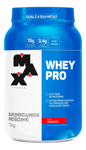 Whey Protein Pro Max Titanium 1kg