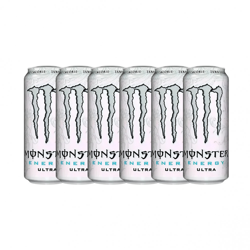 Kit 6 Energéticos Monster Ultra 473ml