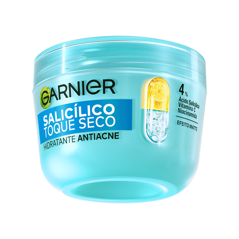 Hidratante Facial Antiacne Toque Seco com Ácido Salicílico Garnier 85g